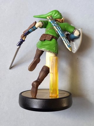 Zelda BOTW + Link amiibo + custodia
