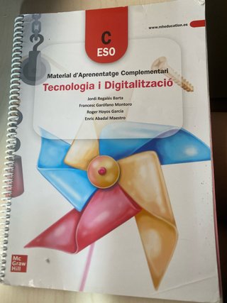 Tecnologia i Digitalització C. ESO. Llibre de t...