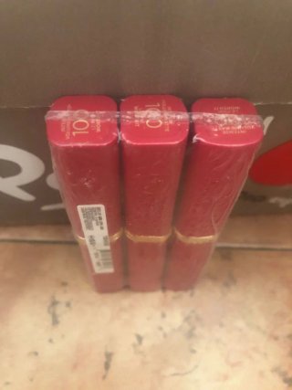 Lote 3 Pintalabios L'Oréal Paris Rojo