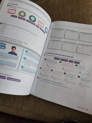 Cuaderno ejercicios Francés 1°ESO. Les Bloguers 1.