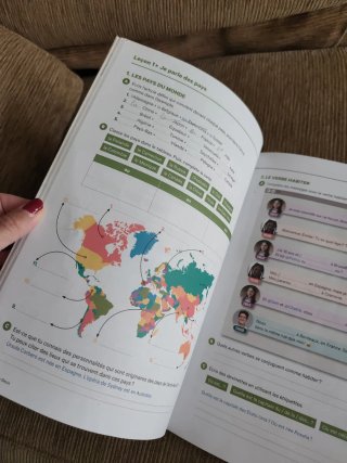 Cuaderno ejercicios Francés 1°ESO. Les Bloguers 1.
