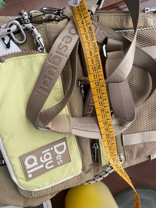 Bolso Desigual Voyager Multi-posición Beige/Amaril