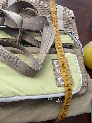 Bolso Desigual Voyager Multi-posición Beige/Amaril