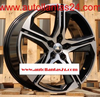 8804 JUEGO DE 4 LLANTAS SEAT CUPRA BLACK M r369061
