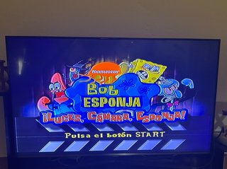 🇪🇸 Bob Esponja Luces Camara PS2 Pal España
