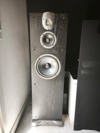Altavoces Infinity Delta 40 Negro/Plata