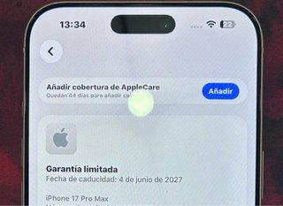 iPhone 17 Pro Max Plata 256gb