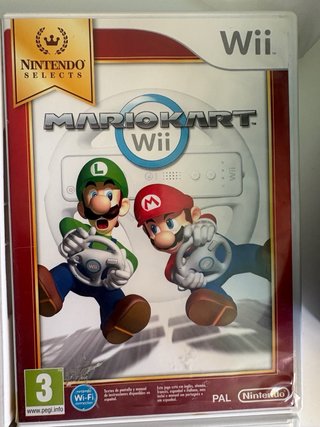Lote 8 Juegos Wii: FIFA 15, Mario Kart, Super Mari