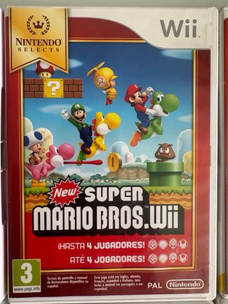 Lote 8 Juegos Wii: FIFA 15, Mario Kart, Super Mari