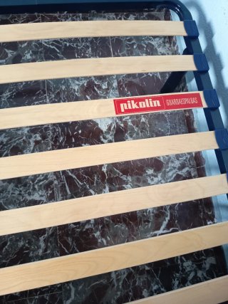 COLCHÓN MUELLES PIKOLIN Y SOMIER LAMINAS PIKOLIN.