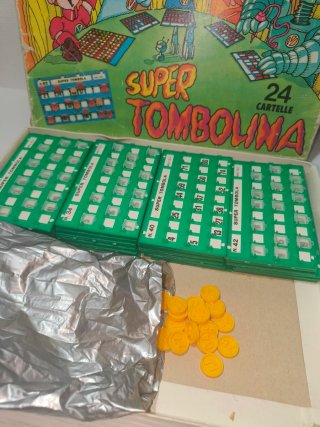 Super Tombolina anni 80 Marca Stella, LEGGI