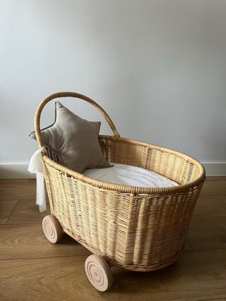 ALQUILER CARRITO DE MIMBRE PARA BODAS