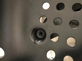 Juego de 3 sillas de oficina negras