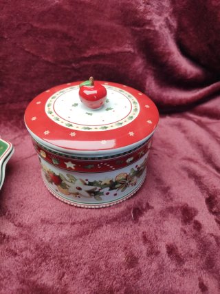 Villeroy & Boch Platos y Bombonera Navidad