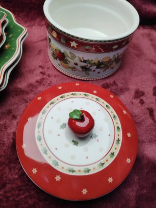 Villeroy & Boch Platos y Bombonera Navidad