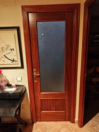 Puertas madera maciza 82,5cm