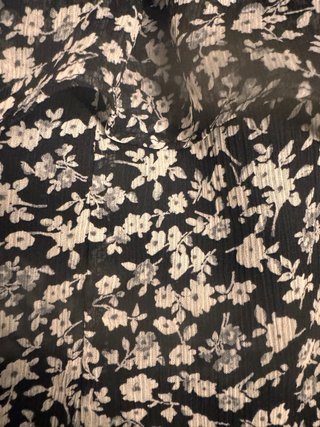 Falda Stradivarius flores XS