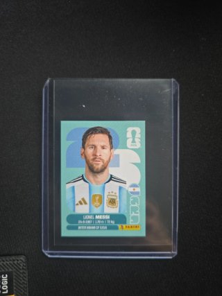 Cromo Lionel Messi mundial 2026