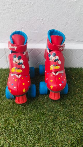 Patines Disney Mickey Mouse Talla Ajustable