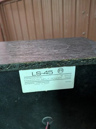 Altoparlanti Kenwood LS-45 Perla Nera