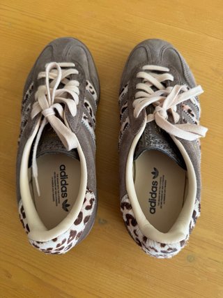 Adidas Gazelle Indoor Leopardo Beige/Marrón