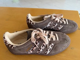 Adidas Gazelle Indoor Leopardo Beige/Marrón