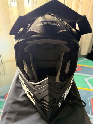 Casco Acerbis X-Track VTR Negro