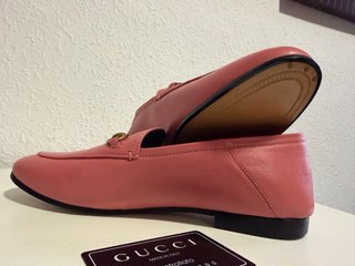 Mocasines Gucci Rosa Mujer