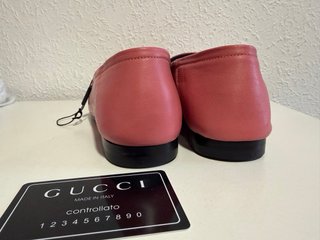 Mocasines Gucci Rosa Mujer