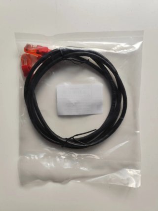 Latiguillo UTP Cat5E 1,5m Negro/Rojo