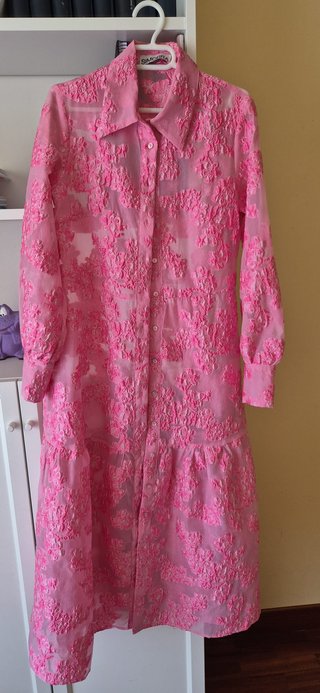 Vestido Simorra fiesta rosa talla 36