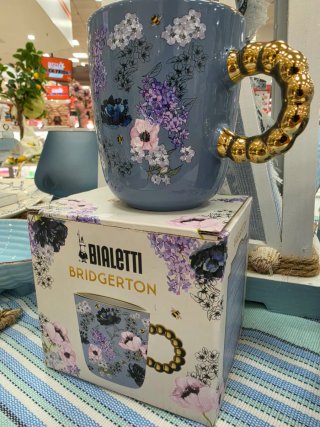 Tazza Mug Bialetti Collezione Bridgerton - Nuova