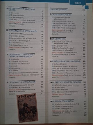 Historia de España, artes, Bachillerato 2 Human...