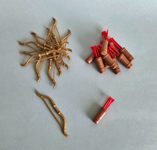 Playmobil Lote 10 Arcos + 10 Carcaj Flechas