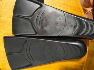 Aletas natación talla 35-36