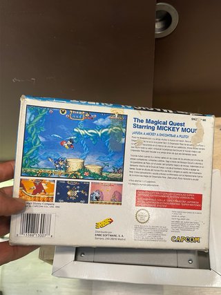 Super Nintendo The Magical Quest Starring Mickey M