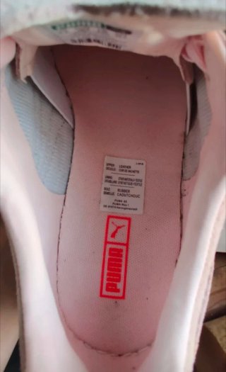 Tênis Puma Rosa Novos