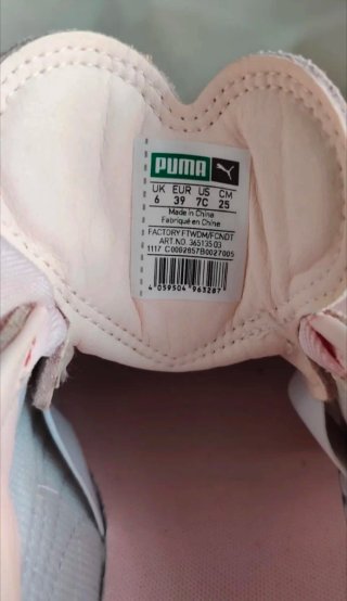 Tênis Puma Rosa Novos