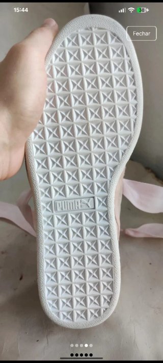Tênis Puma Rosa Novos