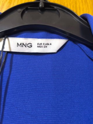 BLUSA MANGO AZUL