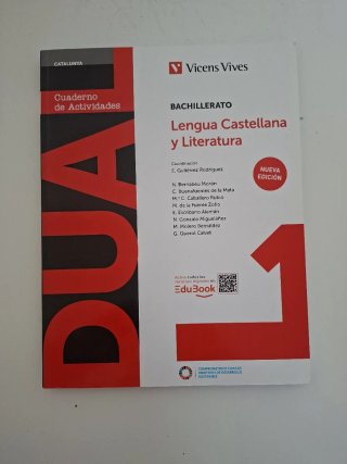 Lengua castellana y literatura 1, Cuaderno y Libro