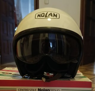 Casco Nolan N21 Classic, blanco