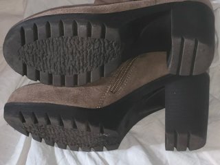 Botines beige