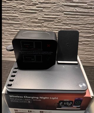 Caricatore Wireless LED Bluetooth 3