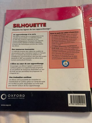 Silhouette 2. Cahier d'exercices