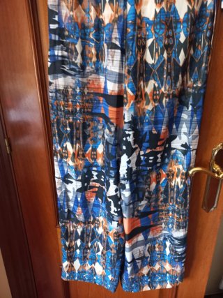 Mono largo estampado