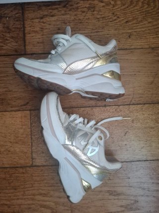 Zapatillas Michael Kors Mujer Rosa y Blanco