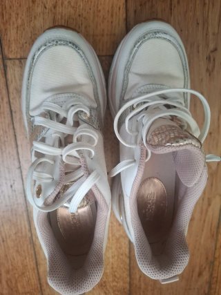 Zapatillas Michael Kors Mujer Rosa y Blanco