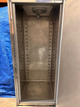 Congelador vertical acero inoxidable
