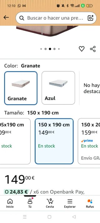 Colchón Cecotec Flow
